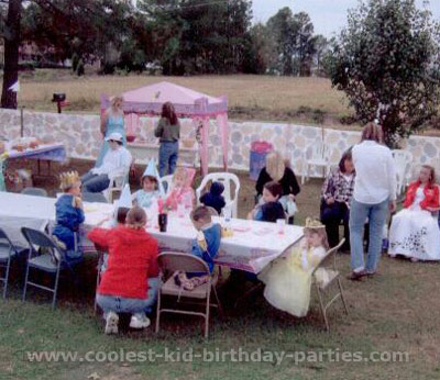 Diane's Medieval Times Princess Party Tale