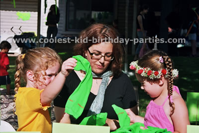 Kingdom of Davis Medieval Party - Face Painting