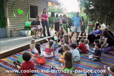 Elad's Frog Party Tale