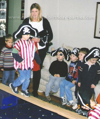 Janine's Pirate Birthday Party Tale