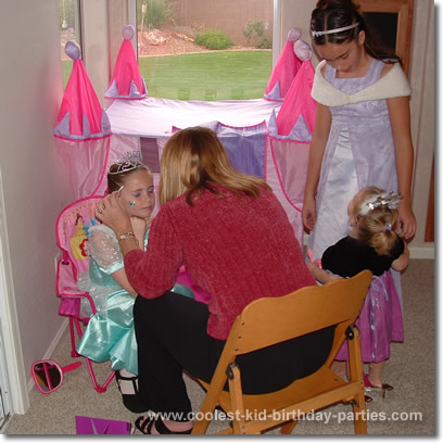 Melanie's Princess Party Tale