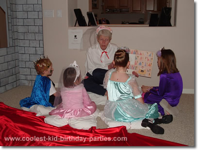 Melanie's Princess Party Tale