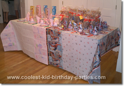 Barbie and Spider Man Birthday Party