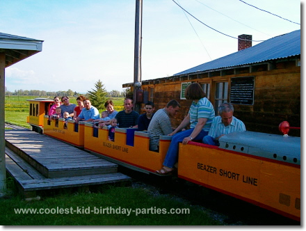 Train Birthday Party Tale